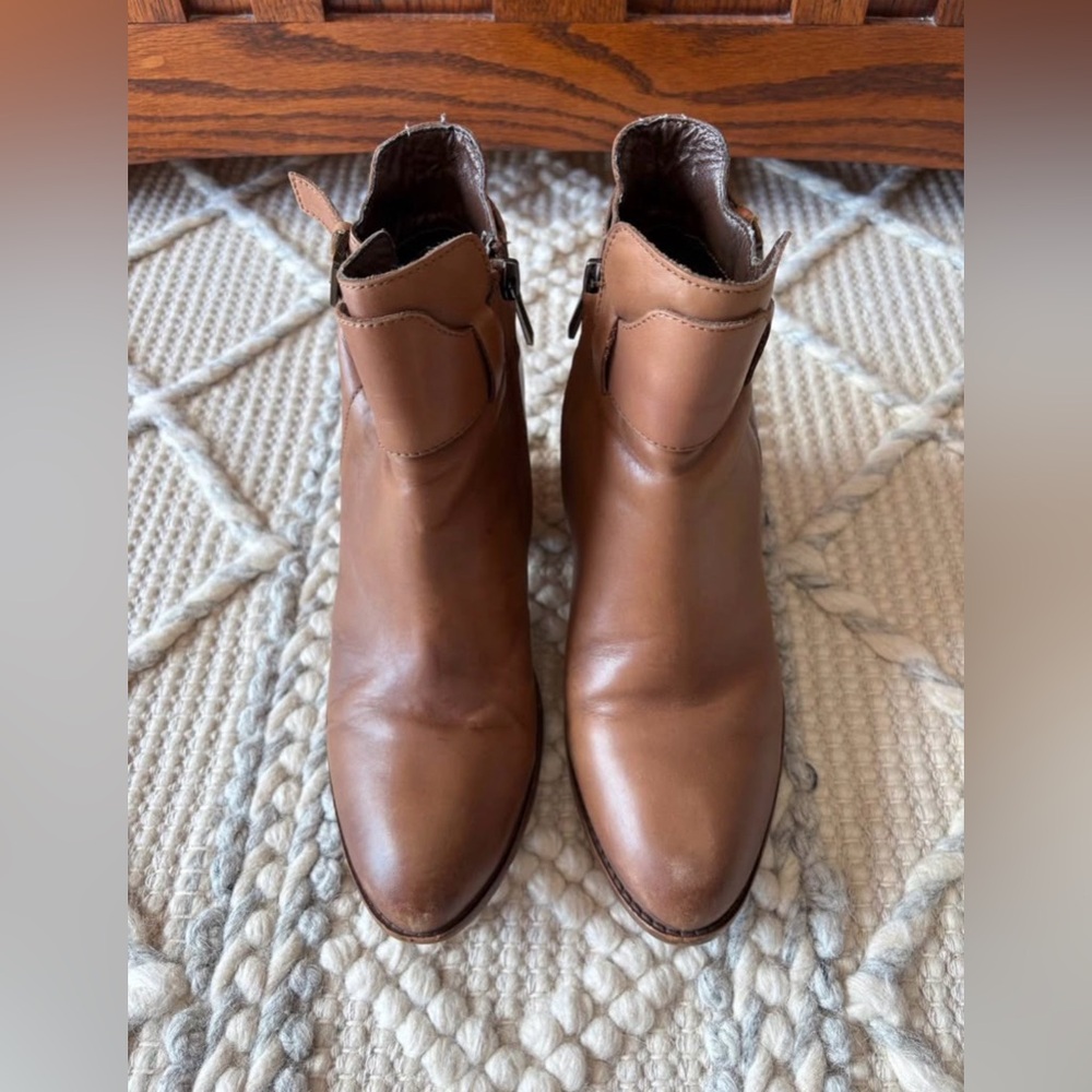 Sam Edelman Tan Ankle Booties